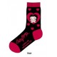 chaussette betty boop noir