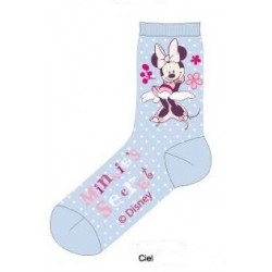 chaussette disney minnie ciel