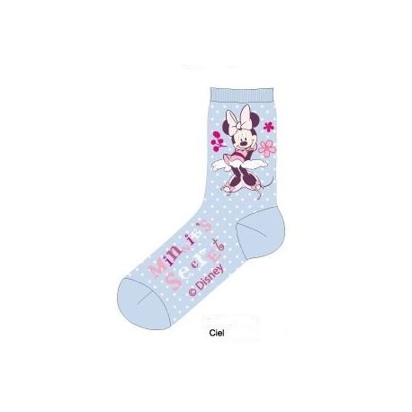 chaussette disney minnie ciel