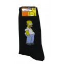 chaussette simpsons : homer glande