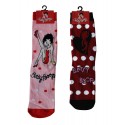 chaussette betty boop : 2 paires