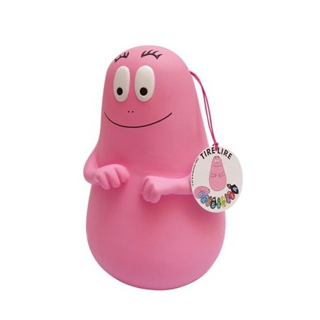 tirelire barbapapa rose 21 cm