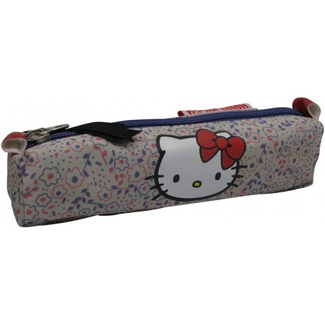 fourre tout hello kitty liberty fleurs blanc