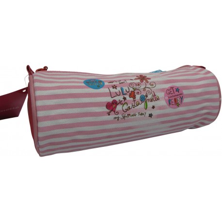 fourre tout lulu castagnette shopping rose