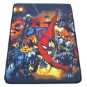 tapis marvel superheroes - déscente de lit 75 x 100 cm