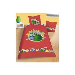 Taie D'oreiller Babar Jalla 100% Coton – Personnage Vintage Occasion