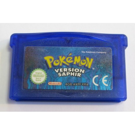 jeux de game boy advance : pokémon version saphir