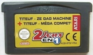 Jeu Game Boy Advance - Titeuf Ze Gag Machine - GBA