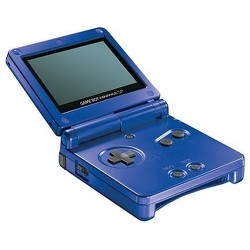 gameboy advance sp bleu