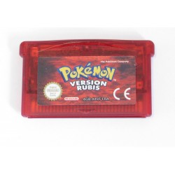 [nintendo game boy advance] pokémon version rubis