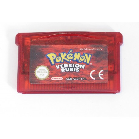 [nintendo game boy advance] pokémon version rubis