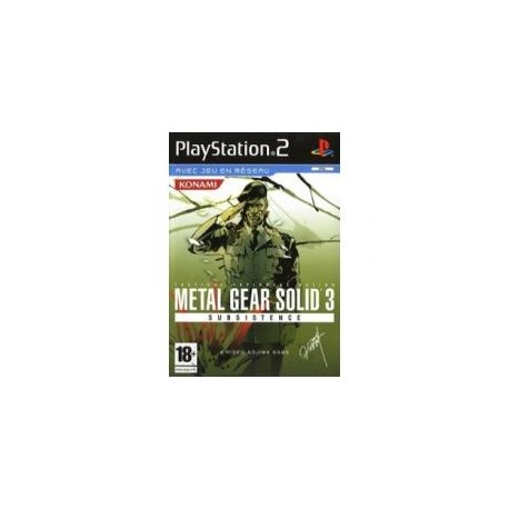 metal gear solid 3 : subsistence [ps2]