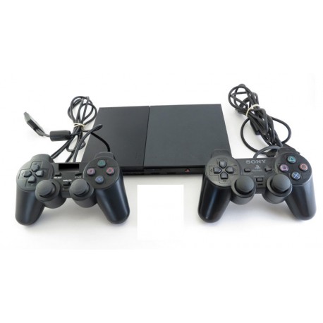 console playstation 2 slim + 2 manettes