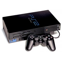 console playstation 2 noire avec manette