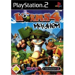 worms 4 mayhem ps2