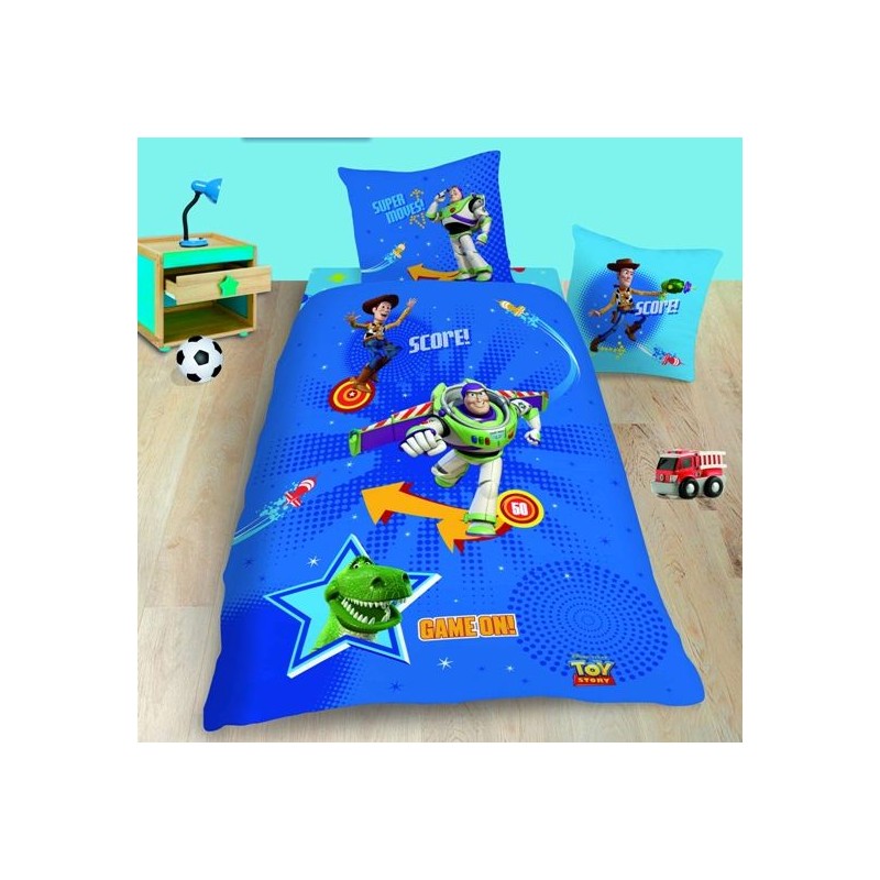 Housse De Couette Toys Story housse de couette story flipper 140 x 200 cm avec taie Housse De Couette Toys Story housse de couette story flipper 140 x 200 cm avec taie