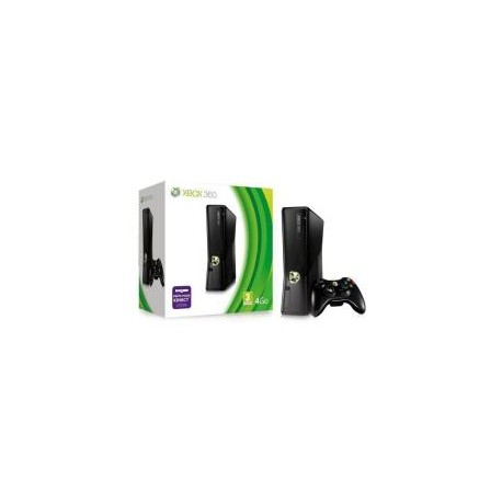 microsoft console xbox 360 s - 4 go