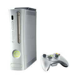 Console Xbox 360 arcade + 60 Go+Mannette