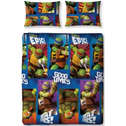 parure de lit les tortues ninja 135 x 200 cm