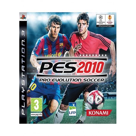 jeux ps3 pes 2010 pro evolution soccer