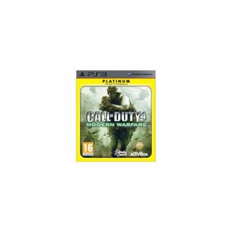 call of duty 4 modern warfare (platinum) ps3