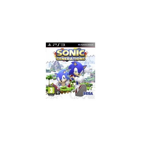 sonic generations 3d [ps3]