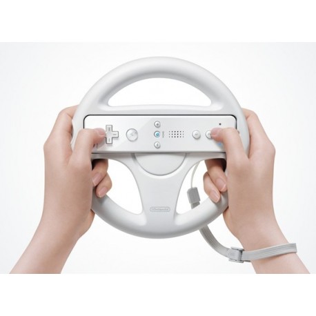 volant wii avec manette et nunchuk