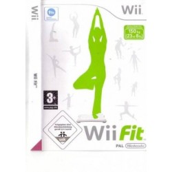 nintendo wii fit avec jeu et balance board [wii]