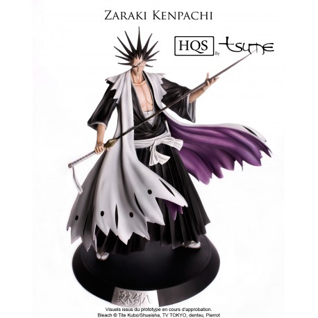résine bleach zaraki kenpachi hqs