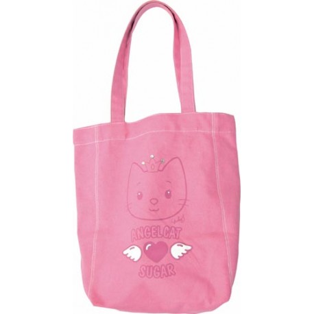 sac cabas rose cat sugar