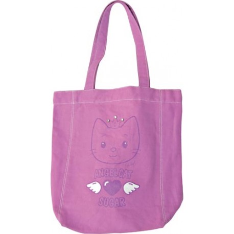 sac cabas violet cat sugar