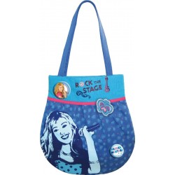 sac shopping hannah montana bleu