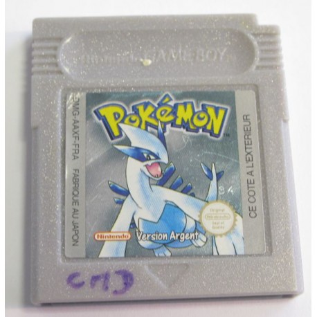 jeux de game boy: pokemon version argent