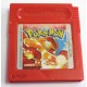 jeux de game boy: pokemon rouge