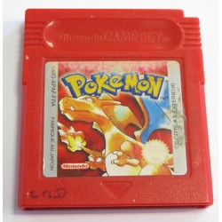 jeux de game boy: pokemon rouge