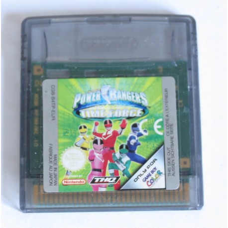 Power rangers Time force [game boy color]