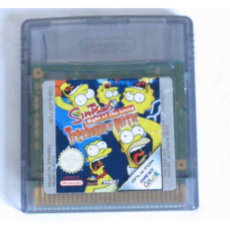 the simpsons: night of the living treehouse of horror [gbc]