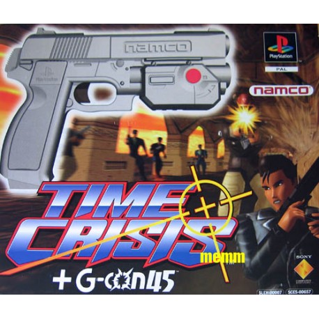 jeu time crisis + pistolet [playstation]