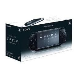 sony psp slim & lite piano black - noire