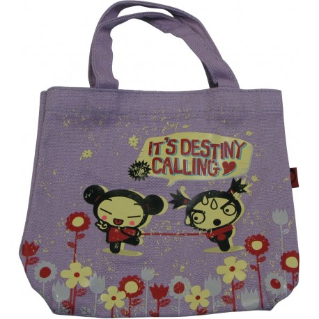 sac shopping pucca rétro , le destin (violet)