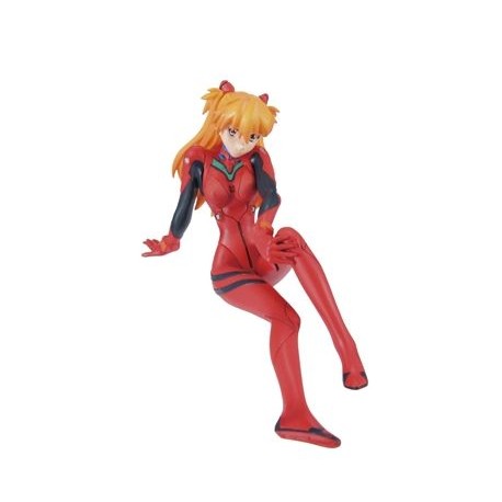 gashapons evangelion digital grade : asuka allongée en combinais