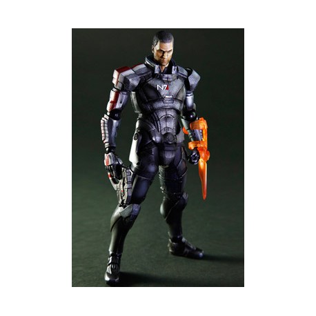 figurine play arts kai mass effect 3 commander shepard 22 cm