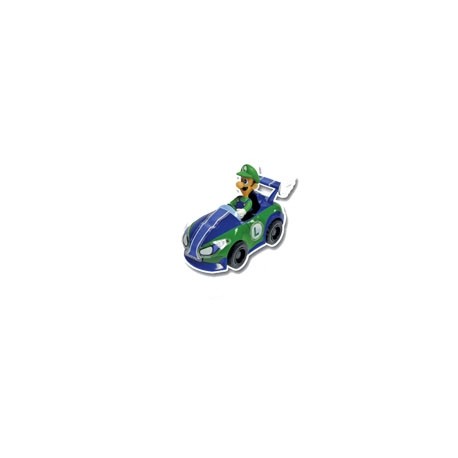 gashapons mario kart wiipull back racers : luigi