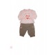 ensemble pantalon et tshirt charlotte aux fraises (6 à 23 mois)