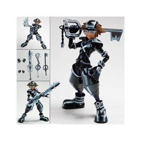 kingdom hearts 3d - play arts [kai] sora tron:legacy ver