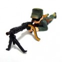 gashapon dr slump arale military costume : mitraillette