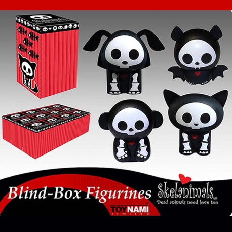 figurines skelanimals - blind box ii : marcy le singe