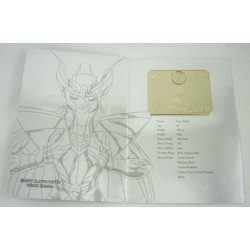 saint seiya - myth cloth plaque collector v2 virgo shaka