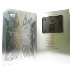 saint seiya - myth cloth plaque collector v2 thanatos