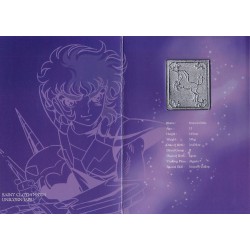 saint seiya - myth cloth plaque collector unicorn jabu